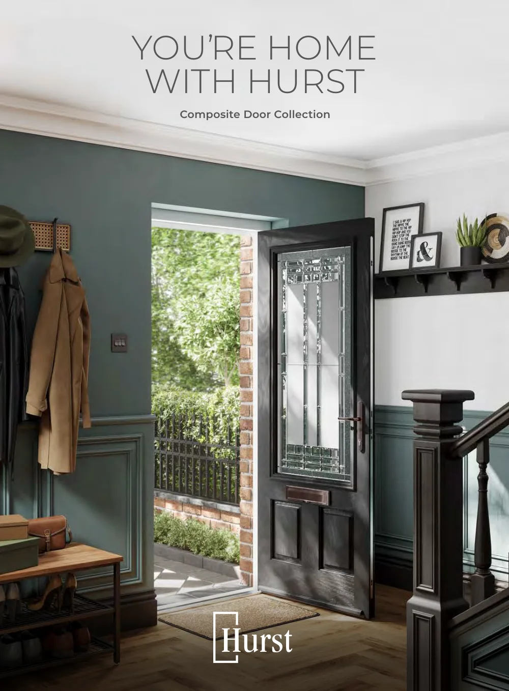 Hurst Composite Door Collection brochure cover