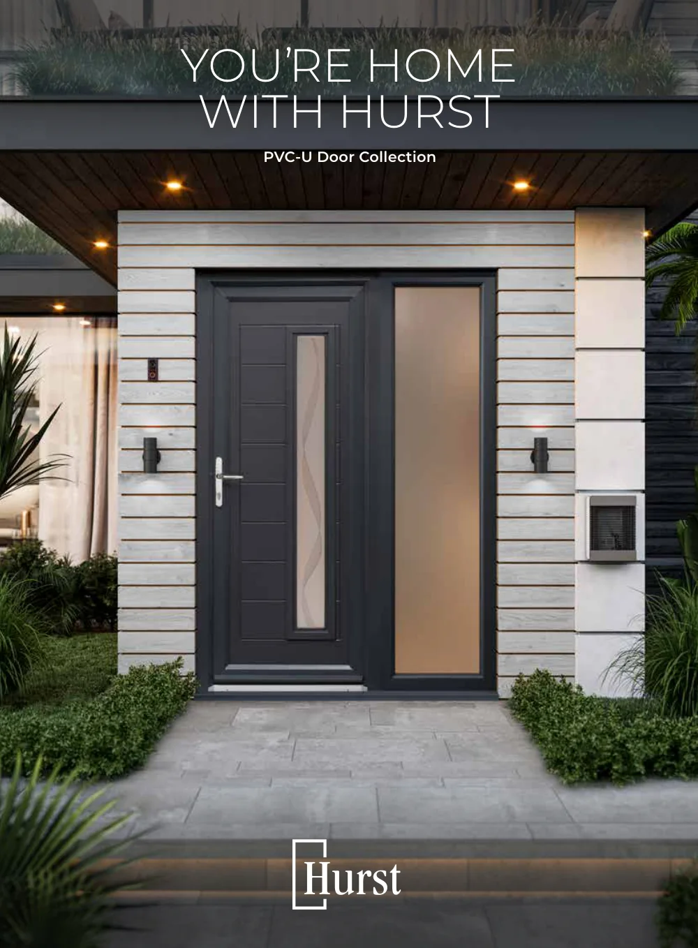 Hurst PVC-U Door Collection brochure cover